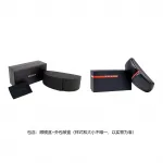 Очки Square Frame PRADA, черный - фото 8