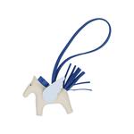 HERMES Кожаный кулон унисекс бежевый, Beige - фото 2