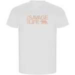 Футболка Kruskis Savage Life ECO, белый - фото