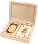 Игровые Карты Piatnik Lux Rococo В Деревянной Коробке * - фото