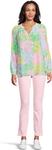 Топ Lilly Pulitzer Elsa Top, Multi Bright Delight PatchSee Less - фото 5