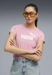 Футболка Puma ESS NO. 1 LOGO TEE, Poised Pink/Pink - фото 2