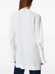 TWINSET крепдешиновая блузка, белый - фото 5