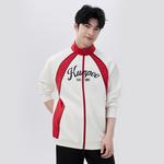 Бейсбольная куртка унисекс Kumpoo, белый - фото 6