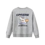 Детский свитшот Converse, rock ridge серый - фото 3