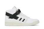 Кроссовки Adidas Parley x Forum Mid, белый/черный - фото