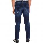 Dsquared 2 Мужские джинсы, синие, прямого кроя - фото 4