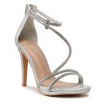 Сандалии DeeZee, серебро - фото