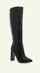 Женские длинные сапоги Milla в черном цвете BiLLiNi - фото