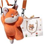 Плюшевая игрушка щенка Koala Fox, высота 30 см OU DI PIG - фото