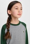 Топ Hummel RAGLAN LOOSE L/S BEE, Dark Green - фото 6