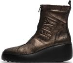 Женские ретро-сапоги FLY London, Graphite - фото