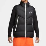 Пуховик спортивный пуховый наполнитель Windrunner Shield Nike, черный - фото 3