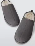 Тапочки John Lewis Sheepskin Clog, серый - фото 4