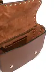 Сумка-сэтчел Rockstud VALENTINO GARAVANI, коричневый - фото 5
