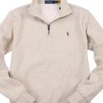 Свитшот SS24 мужской Polo Ralph Lauren, хаки - фото 3