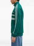 Куртка с вышитым логотипом Adidas, зеленый - фото 2