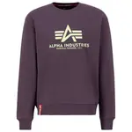 Толстовка Alpha Industries Basic, фиолетовый - фото