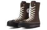 All Star Canvas Shoes Unisex High-top Brown Converse - фото 3
