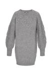 Платье DreiMaster Jumper dress, Light Grey Melange/Light Grey - фото 5