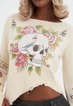 Джемпер Ed Hardy Jumper, Ecru/Beige - фото 4