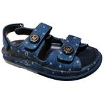 Женские шлепанцы Chanel, синий - фото 2