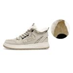 Кроссовки Cabbeen Skateboarding Shoes Men High-top, белый/черный - фото 16