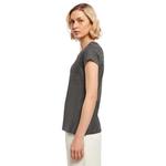 Футболка Build Your Brand Basic Short Sleeve Round Neck, серый - фото 4