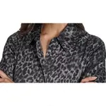 Платье DKNY Print Satin long, серый - фото 5