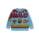 Детский свитер A BATHING APE, белый - фото 4