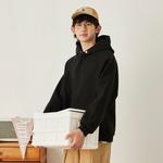 Свитшот унисекс PUNCTILIOUS, черный (с двойной застежкой) - фото 4