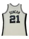 Топ Spurs 1998 Tim Duncan Mitchell & Ness, белый - фото 2