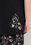 Пижама SCRIBBLE PRINT TWO PIECE SET Ulla Popken, черный - фото 7