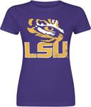 Футболка University LSU, фиолетовый - фото