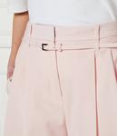 Шерстяные шорты taleda Regular fit Boss, розовый - фото 4