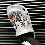 Сабо унисекс Oubt, серебряный - фото 4