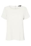 Блуза Vero Moda Curve VMSASHA ZIP, White - фото 5