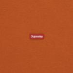 Футболка Supreme Small Box Tee, цвет Rust - фото 2
