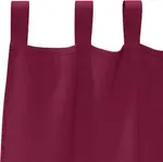 Плотные шторы с кольцами, 2 шт., винно-красные, 225 x 140 см vidaXL - фото 5