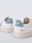Кожаные кроссовки Campo VEJA, White/Blue - фото 4