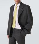 Галстук из шелкового файла Prada, Felce - фото 2