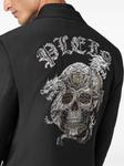 Philipp Plein блейзер с принтом черепа, черный - фото 5