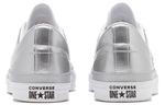 Кеды Converse one star low Silver, серебряный - фото 4