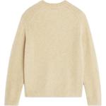 Свитер Maison Kitsuné с V-образным вырезом Maison Kitsune, бежевый - фото 3