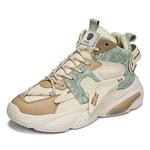 Кроссовки HACKBUTEER Chunky Sneakers Unisex High-top, белый/серый - фото 2