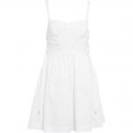 Мини-платье со шнуровкой сбоку PINKO, белый - фото 3