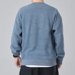 Свитер carpenter crew pullover sweater 'lakeside blue' Converse, синий - фото 3