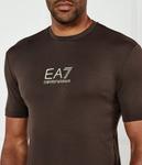 Футболка мужская Ea7 облегающего кроя, коричневый - фото 4