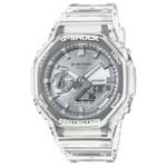 CASIO Часы 2100 Collection Quartz Movement Resin Strap Watch Unisex Silver Dial, Silver Dial - фото