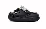 Crocs Сабо Crush Clog унисекс, черные - фото